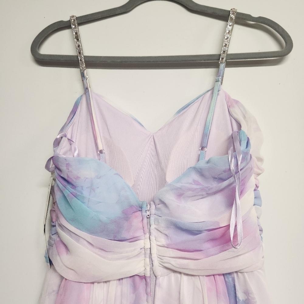 Trixxi Clothing Company juniors size 11 formal dress chiffon embellished unicorn - Picture 8 of 8